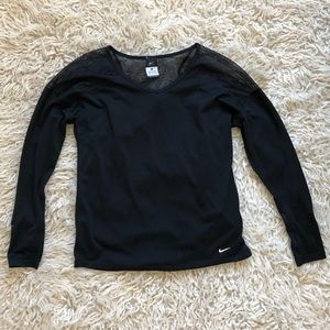 Nike dri-fit long sleeve active wear top
